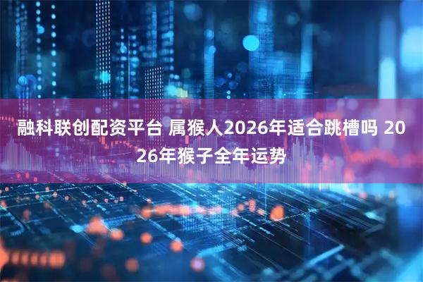 融科联创配资平台 属猴人2026年适合跳槽吗 2026年猴子全年运势