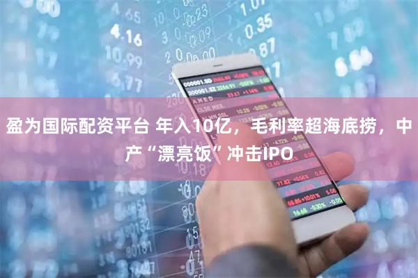 盈为国际配资平台 年入10亿，毛利率超海底捞，中产“漂亮饭”冲击IPO